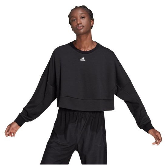 Adidas Γυναικείο φούτερ Aeroready Studio Loose Sweatshirt